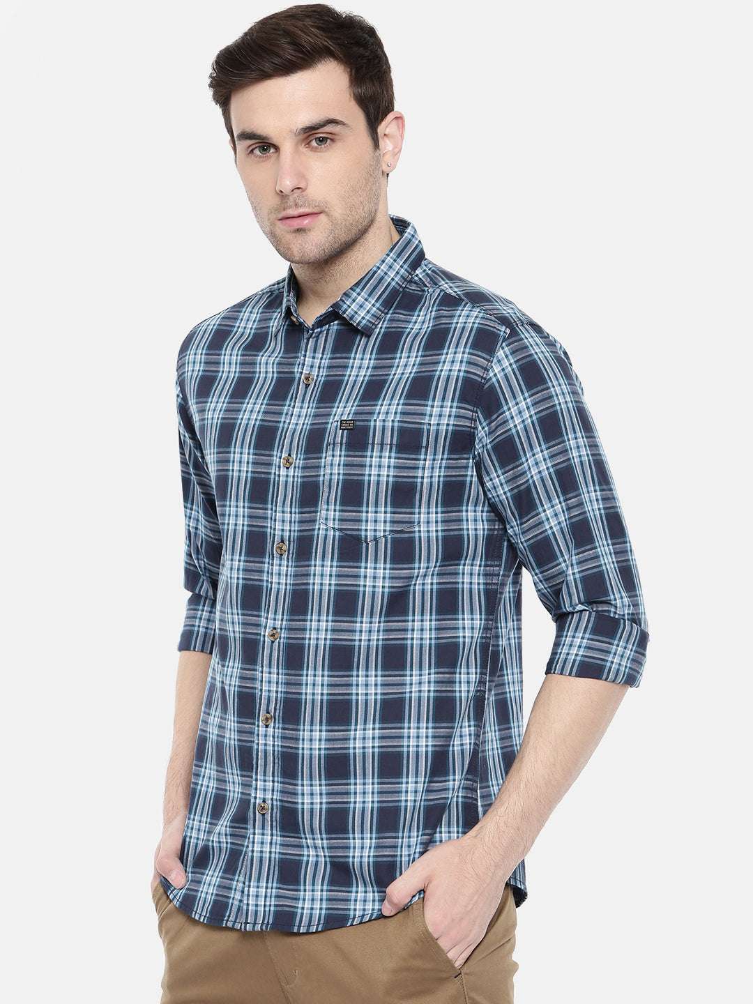 Shop Men Casual Check Shirt Online.