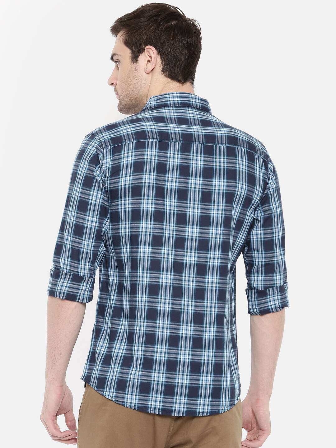 Shop Men Casual Check Shirt Online.