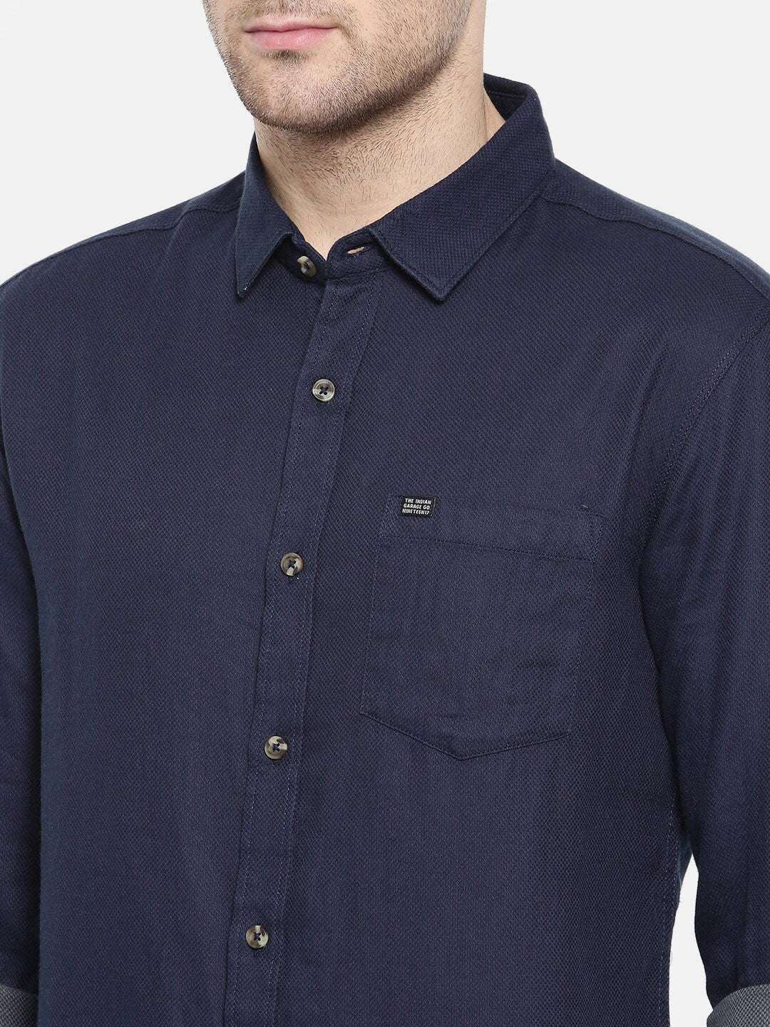 Shop Men Casual Checked Shirt Online.