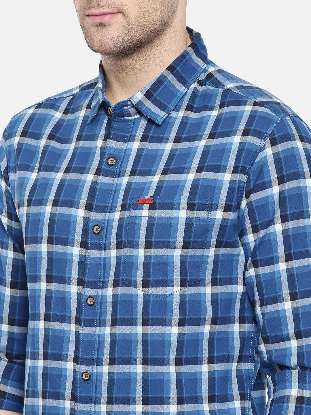 Shop Men Checked Shirt Online.