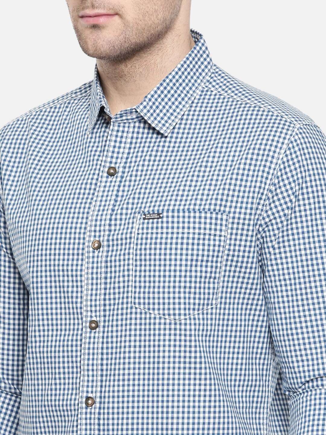 Shop Men Checked Shirt Online.