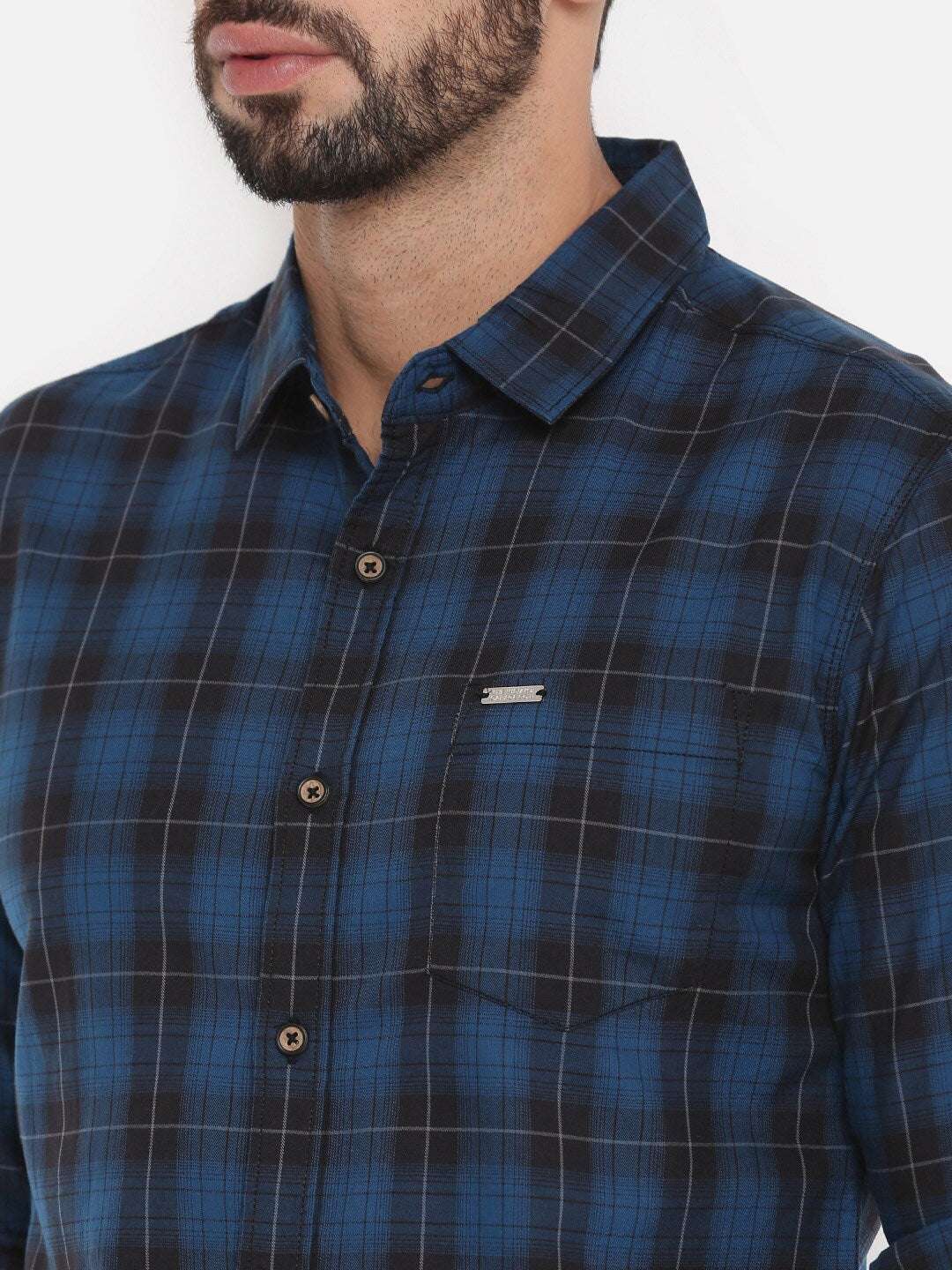 Shop Men Checked Shirt Online.