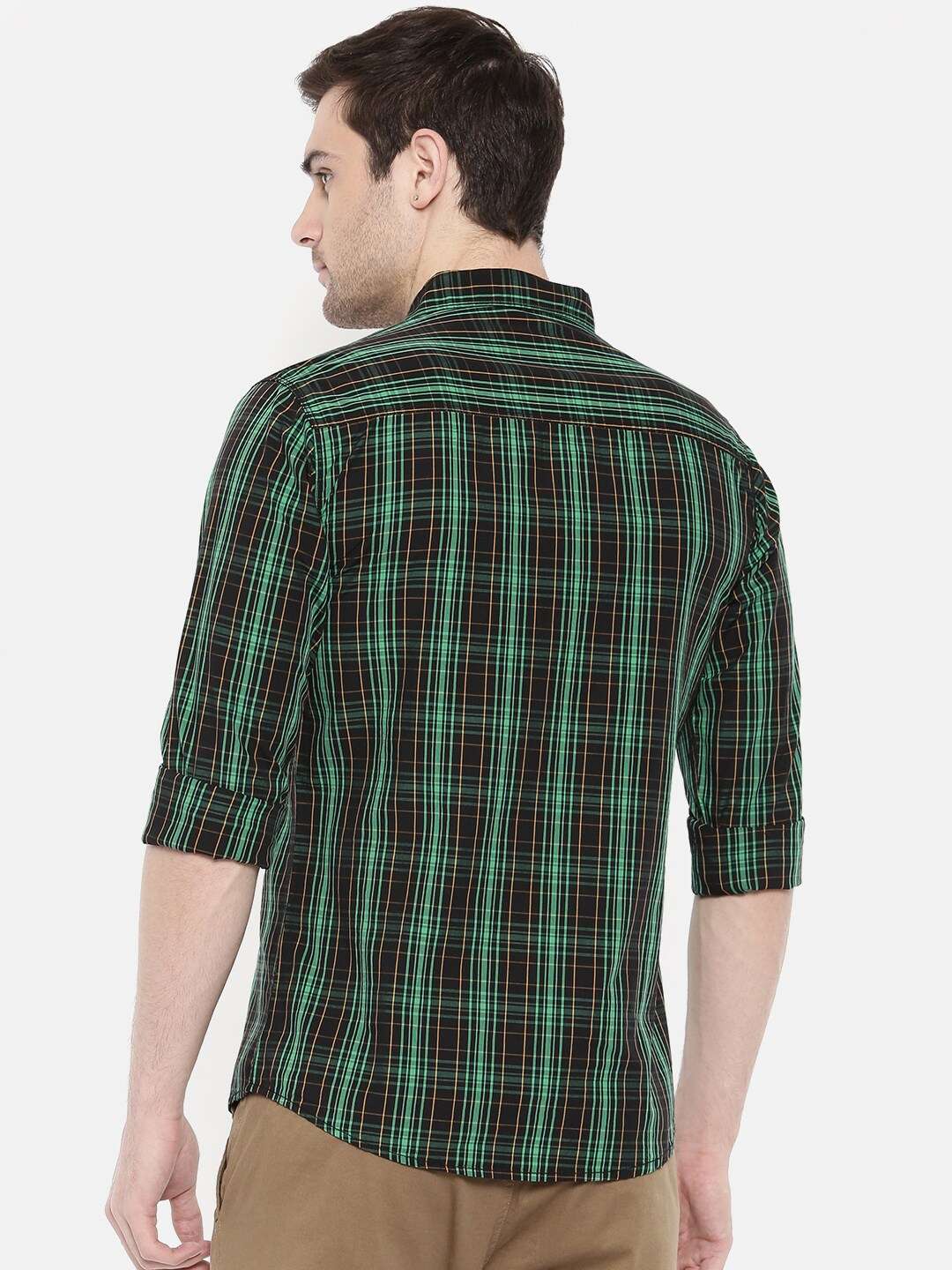 Shop Men Casual Check Shirt Online.