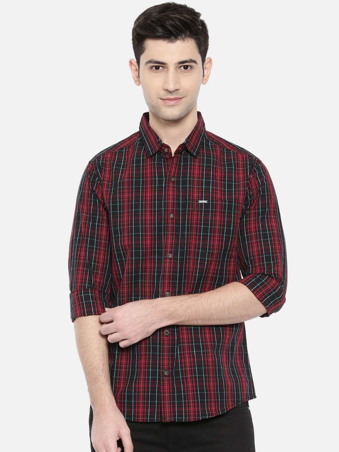 Shop Men Casual Check Shirt Online.