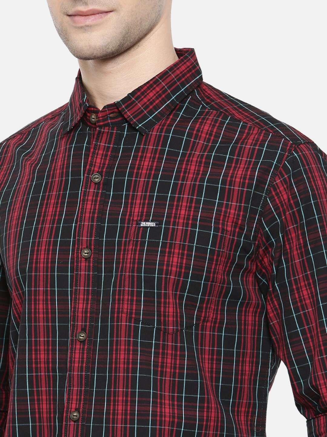 Shop Men Casual Check Shirt Online.