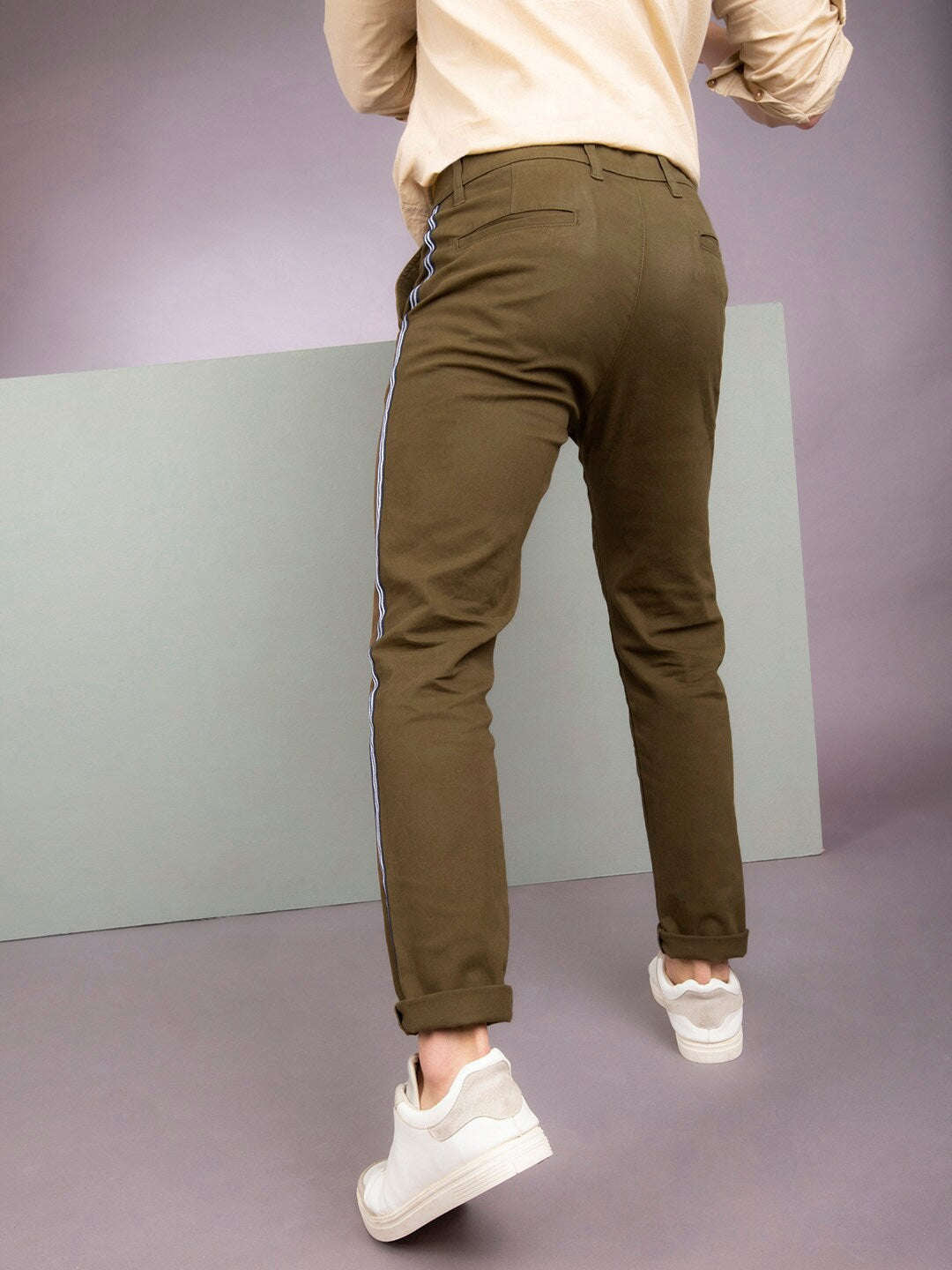 Shop Men Solid Chino Online.