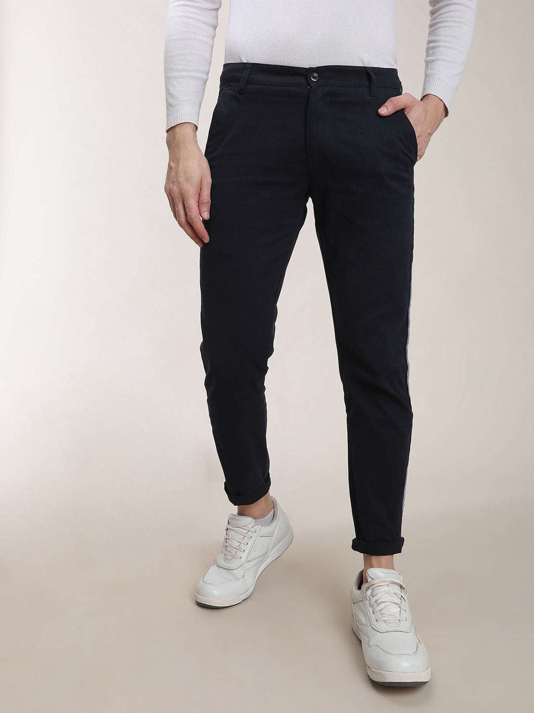 Shop Men Solid Chino Online.