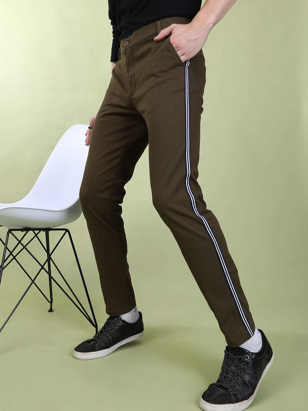 Shop Men Solid Chino Online.