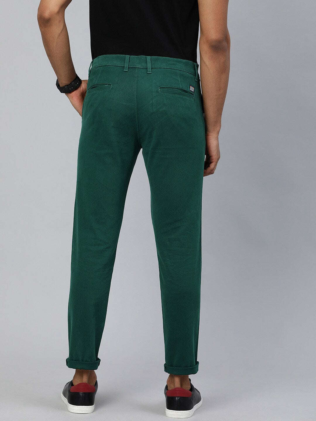 Shop Men Solid Chino Online.