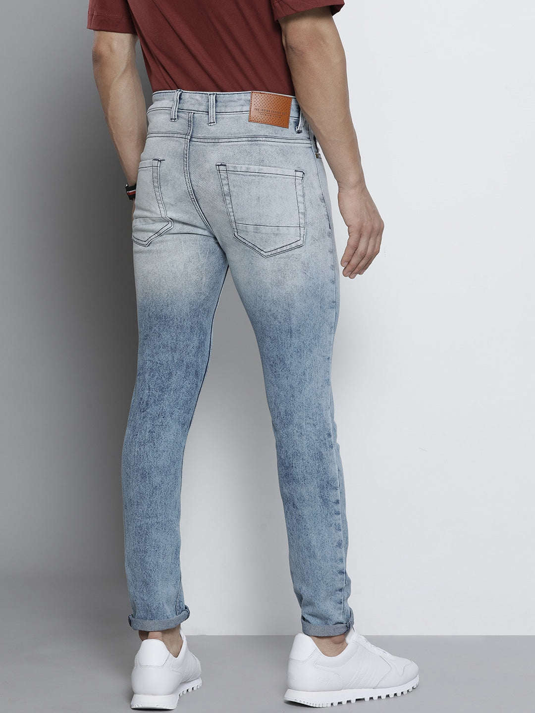 Shop Men Colorblocked Jeans Online.