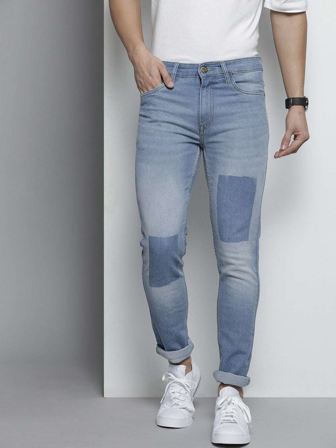 Shop Men Solid Jeans Online.