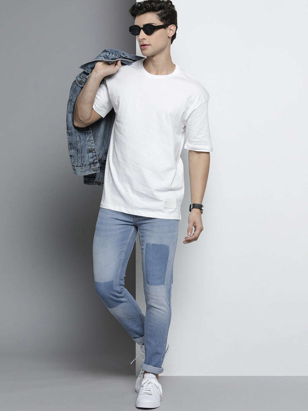 Shop Men Solid Jeans Online.