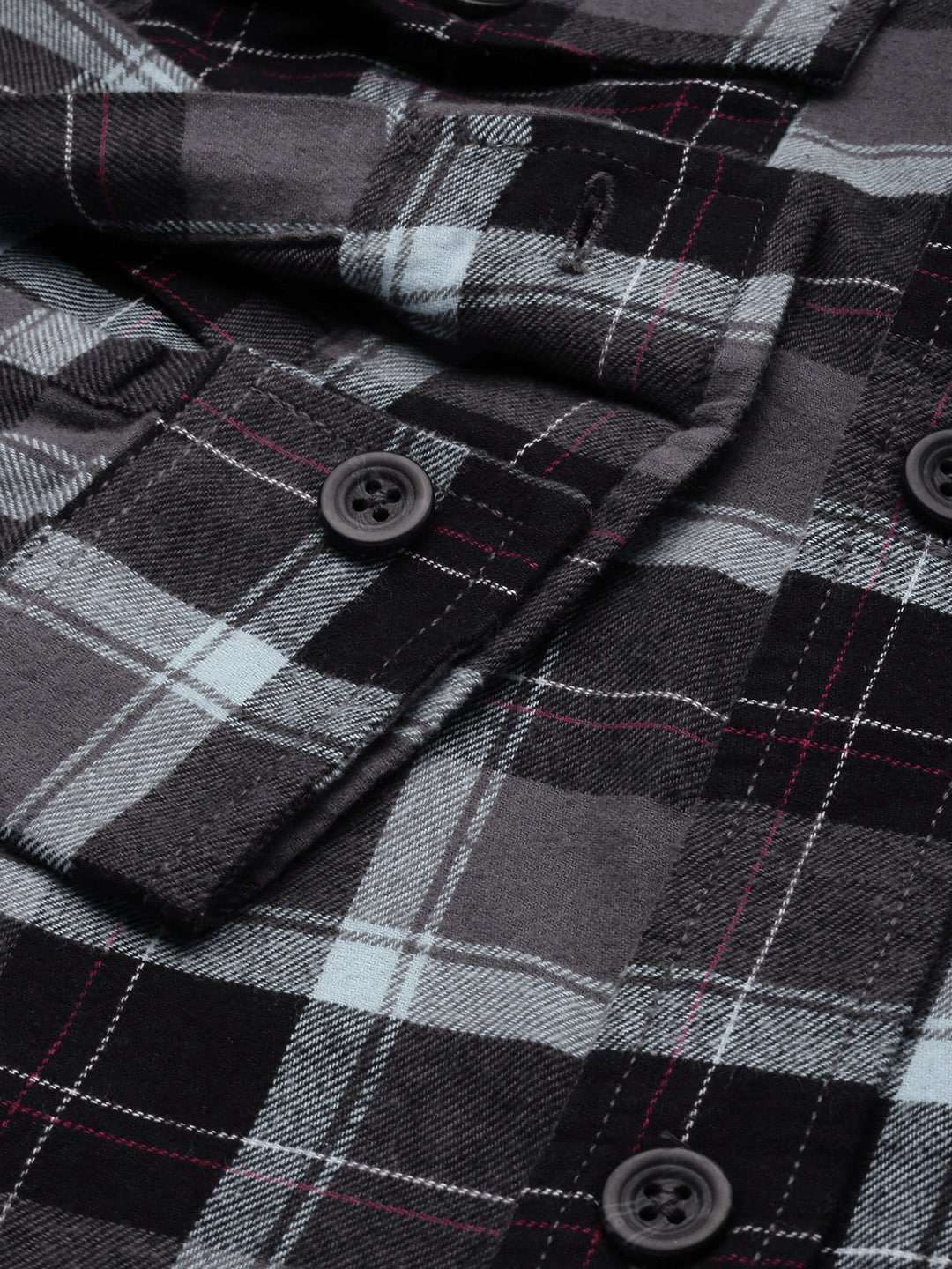 Shop Men Checked Overshirt Online.