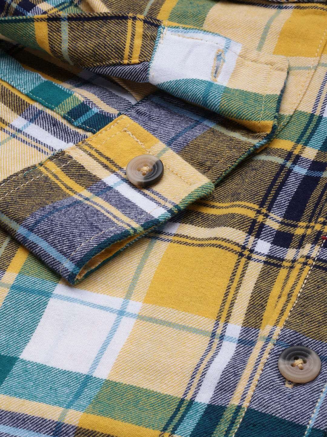 Shop Men Checked Overshirt Online.