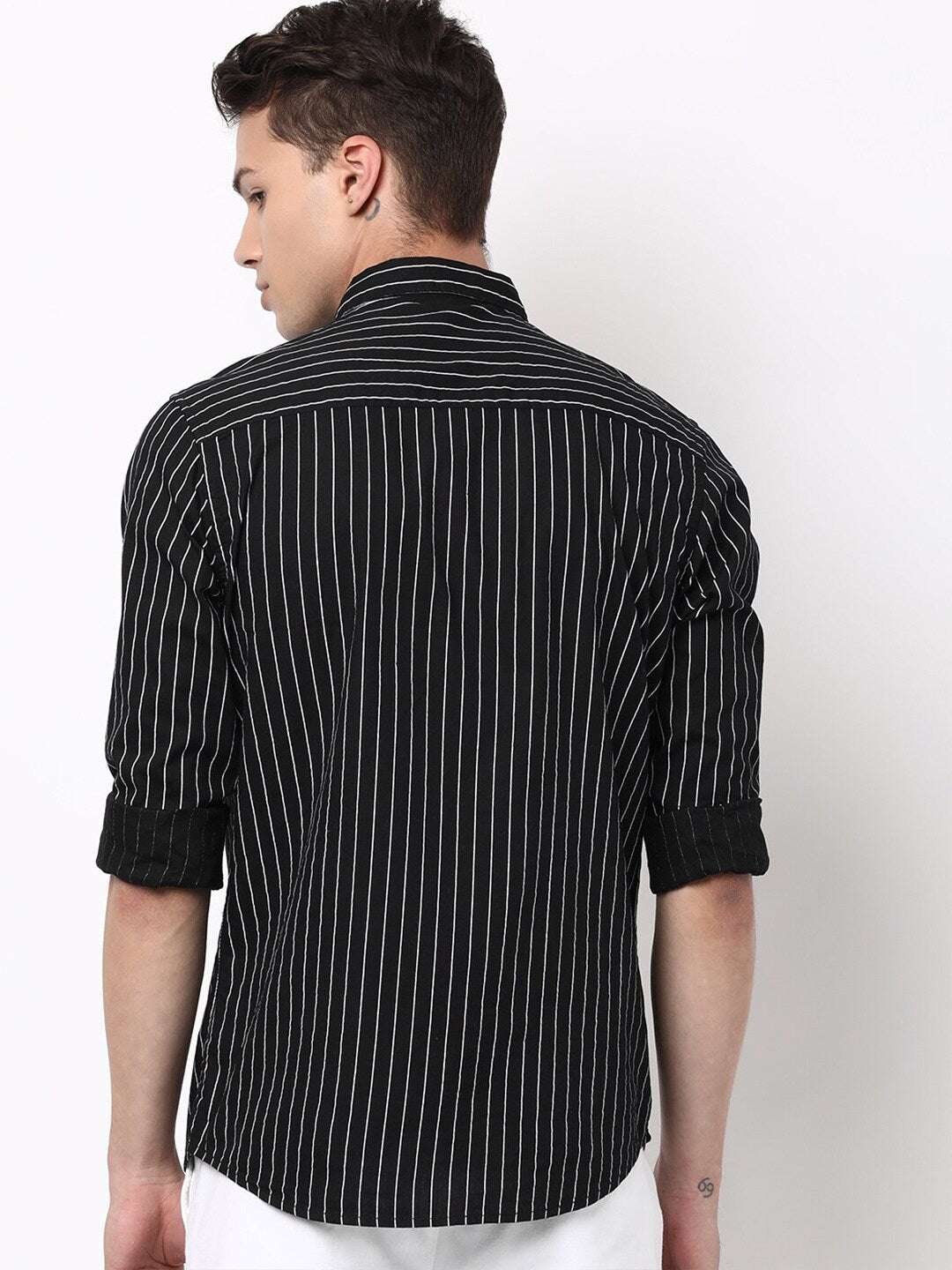 Shop Men Striped Shirt Online.