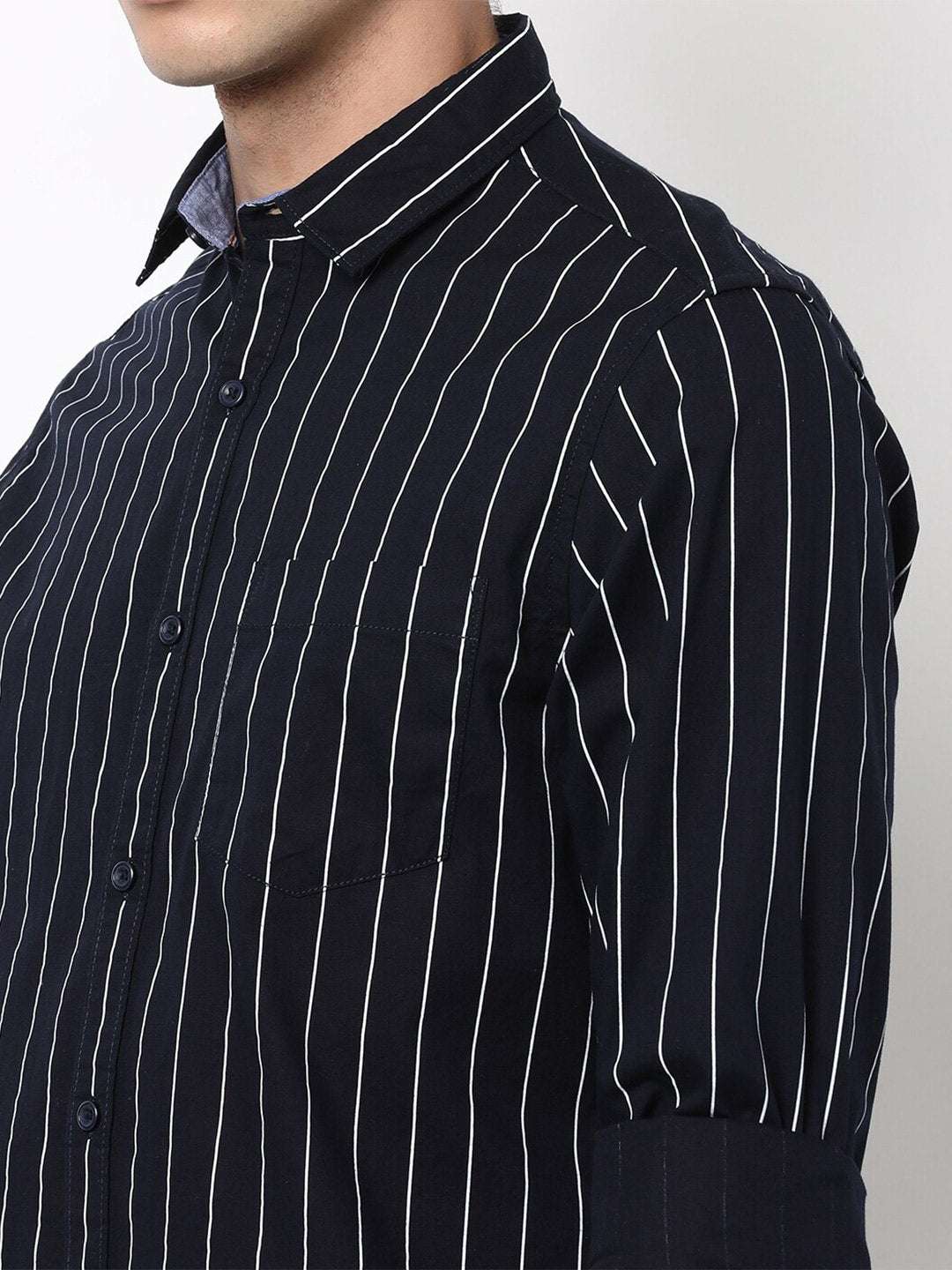 Shop Men Striped Shirt Online.