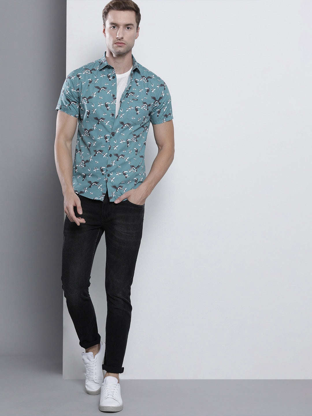 Shop Men Tropical Resortwear Shirt Online.