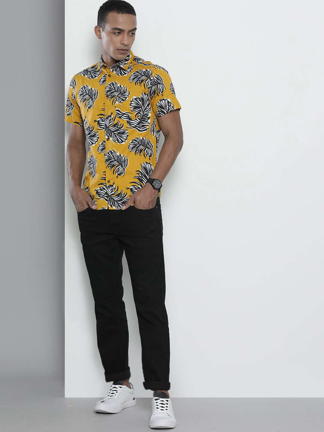 Shop Men Tropical Resortwear Shirt Online.