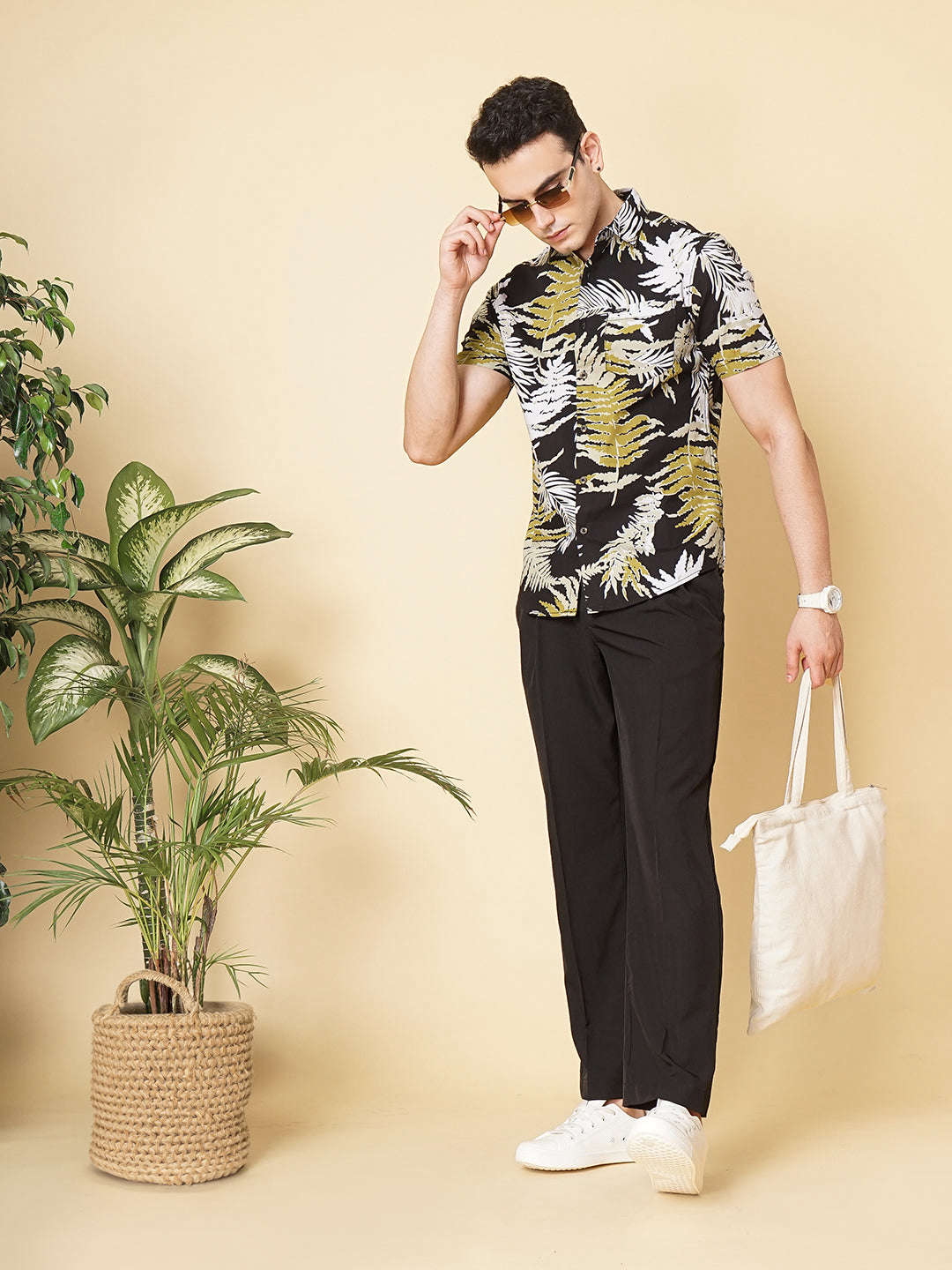 Shop Men Tropical Resortwear Shirt Online.