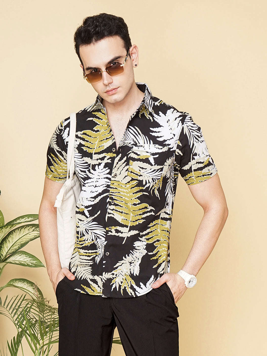 Shop Men Tropical Resortwear Shirt Online.