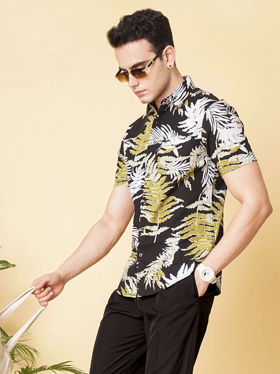 Shop Men Tropical Resortwear Shirt Online.