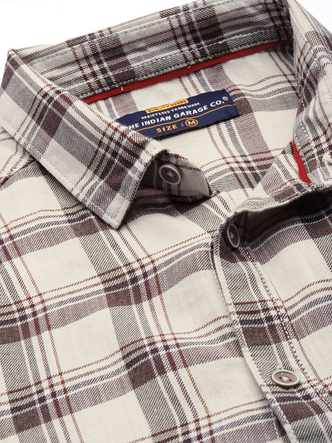 Shop Men Checked Shirt Online.