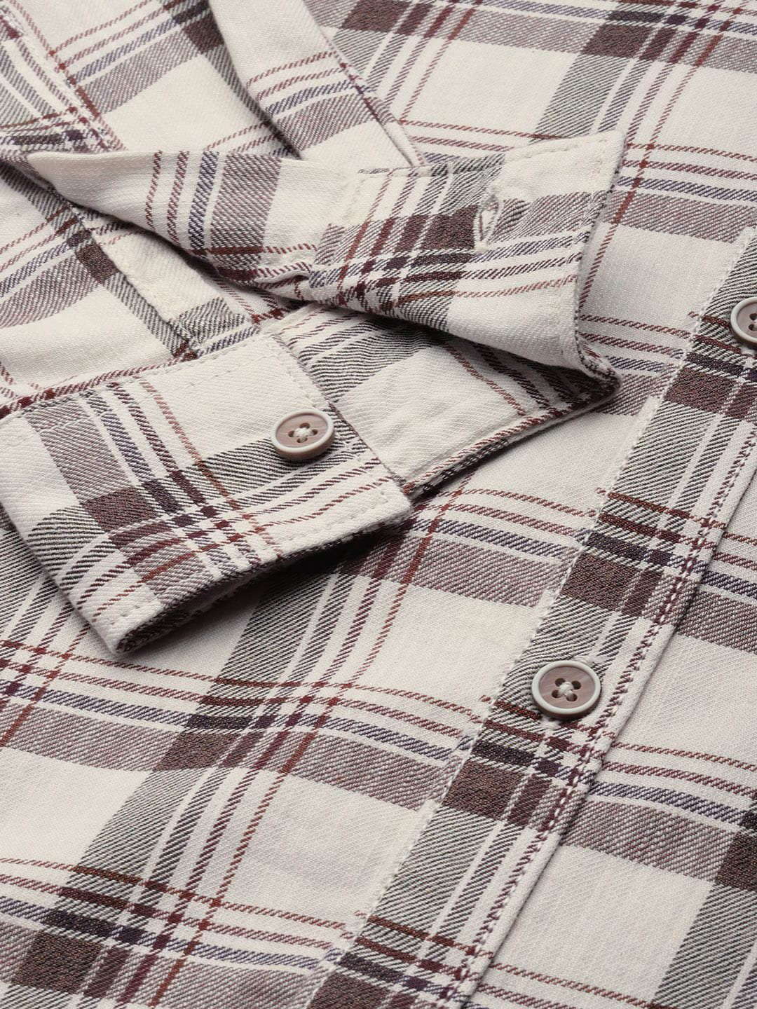 Shop Men Checked Shirt Online.