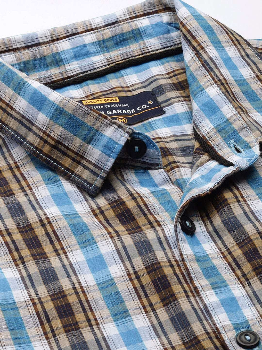 Shop Men Checked Shirt Online.