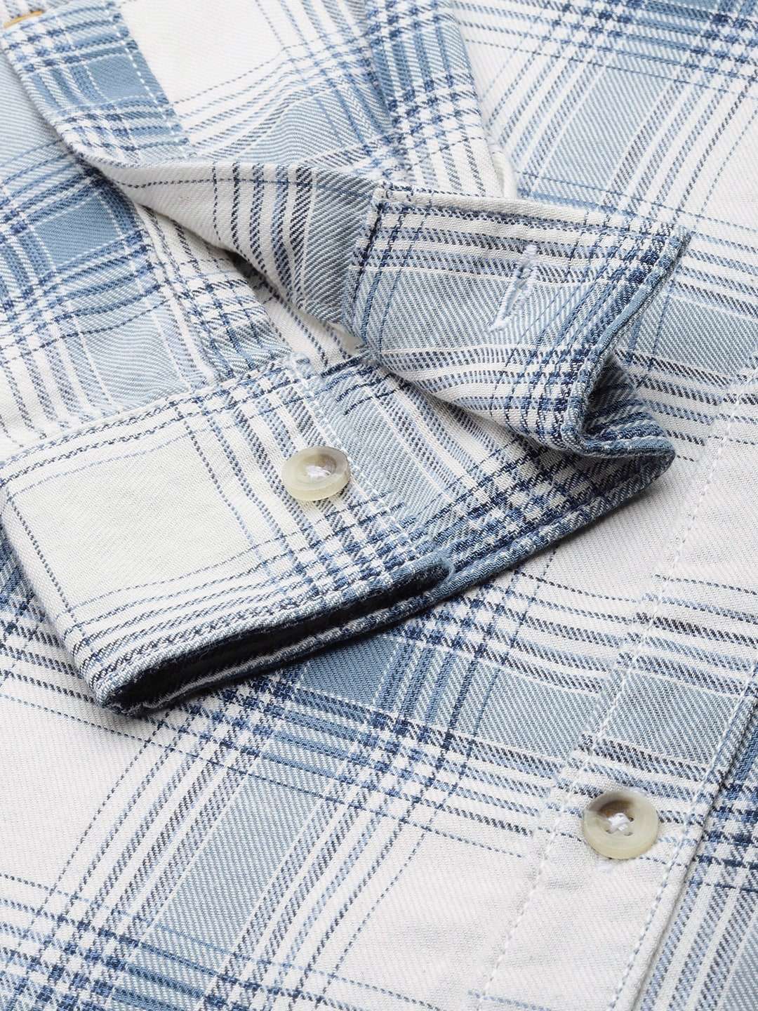 Shop Men Checked Shirt Online.