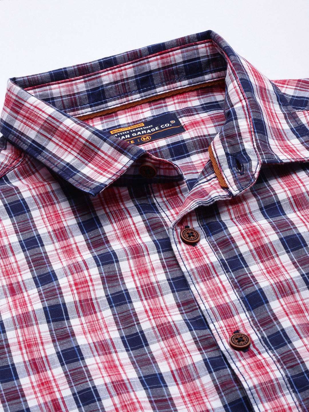 Shop Men Checked Shirt Online.