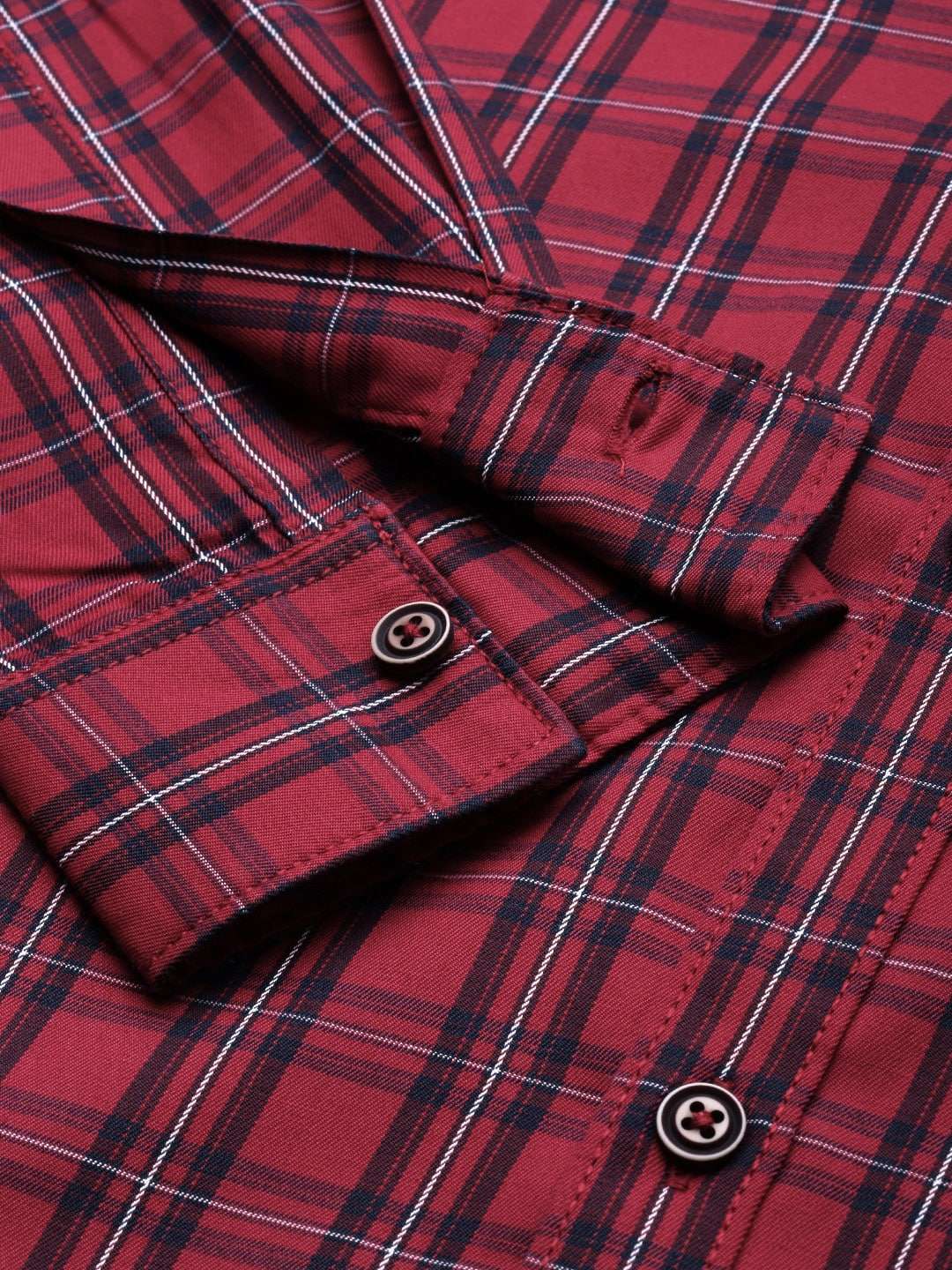 Shop Men Checked Shirt Online.