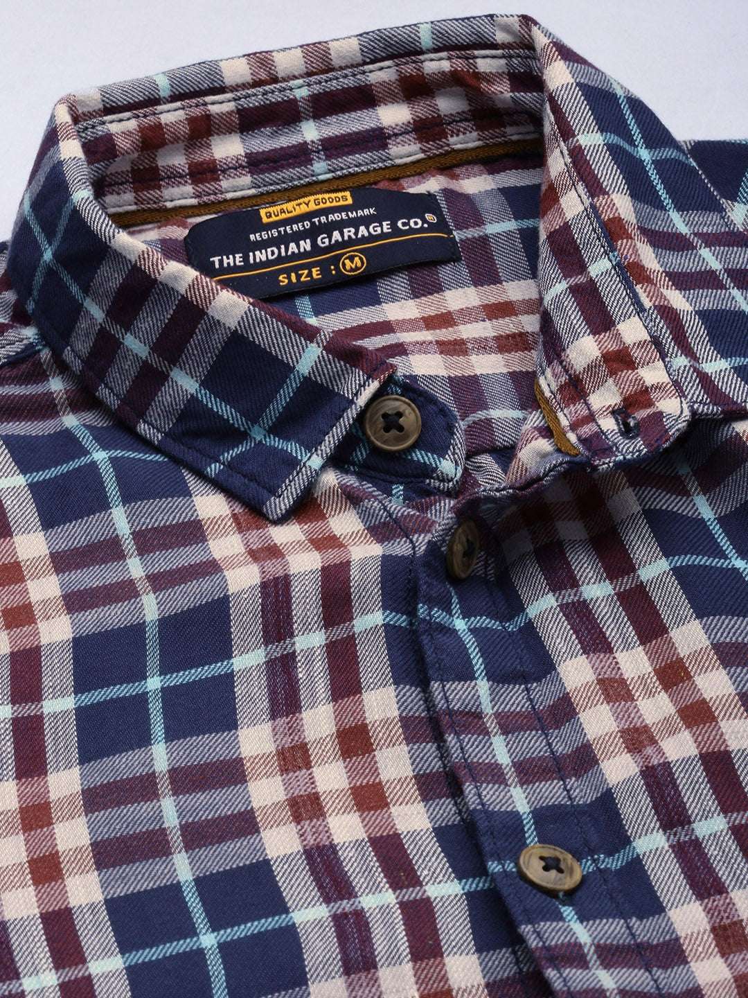 Shop Men Checked Shirt Online.