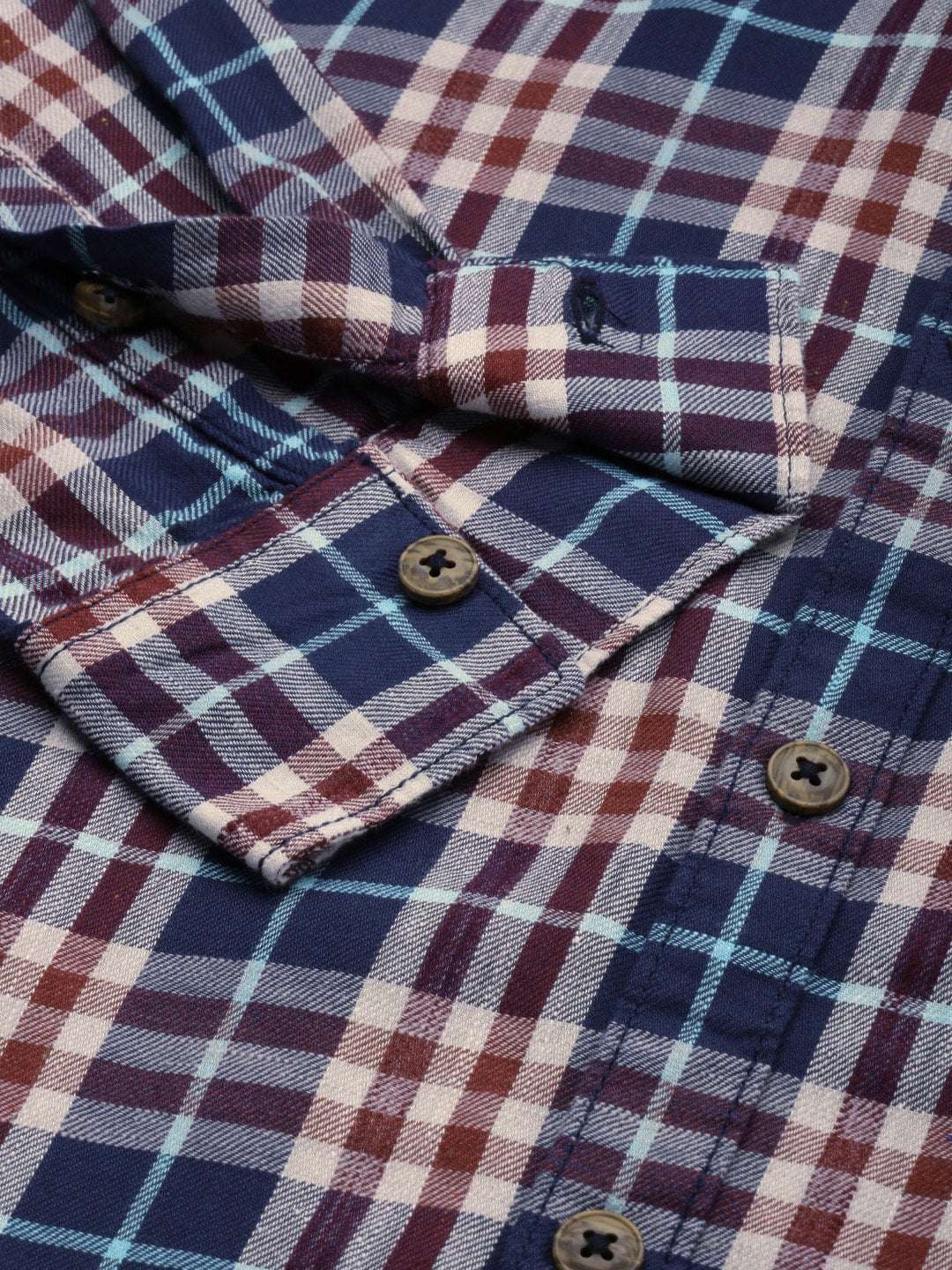 Shop Men Checked Shirt Online.