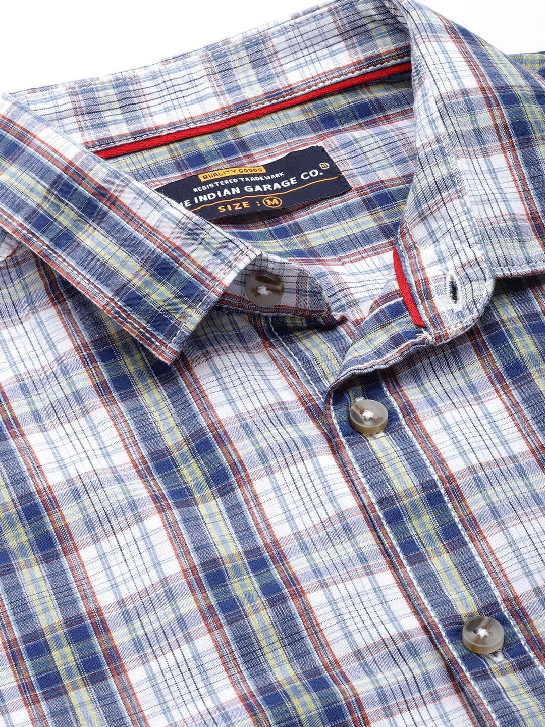 Shop Men Checked Shirt Online.