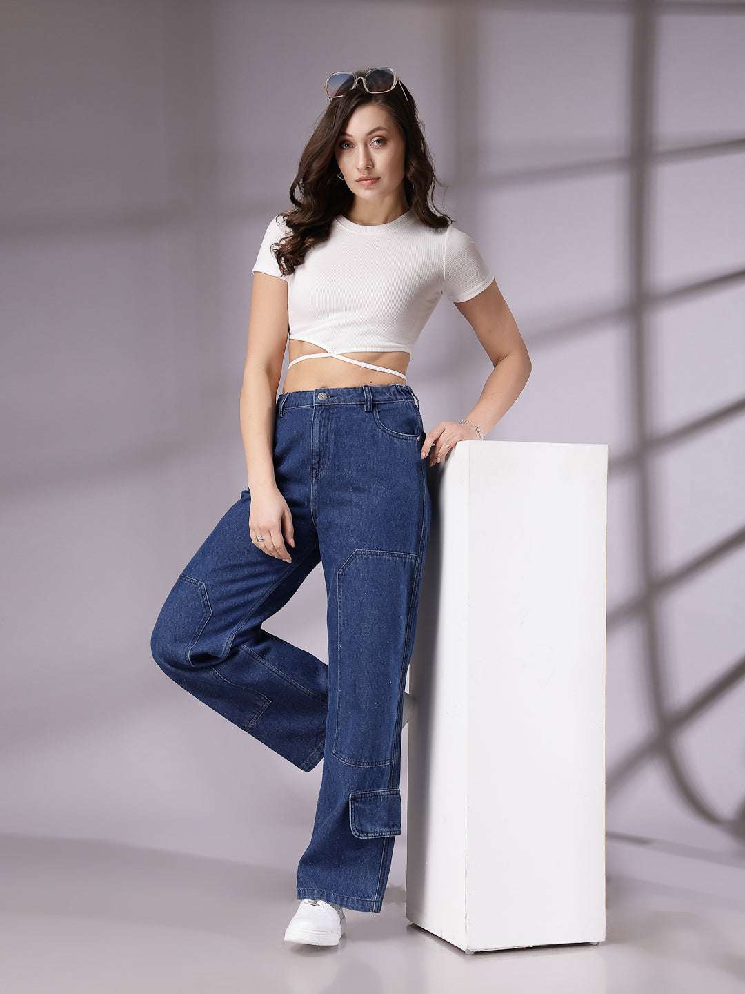 Shop Women Relaxed Fit Jeans Online.