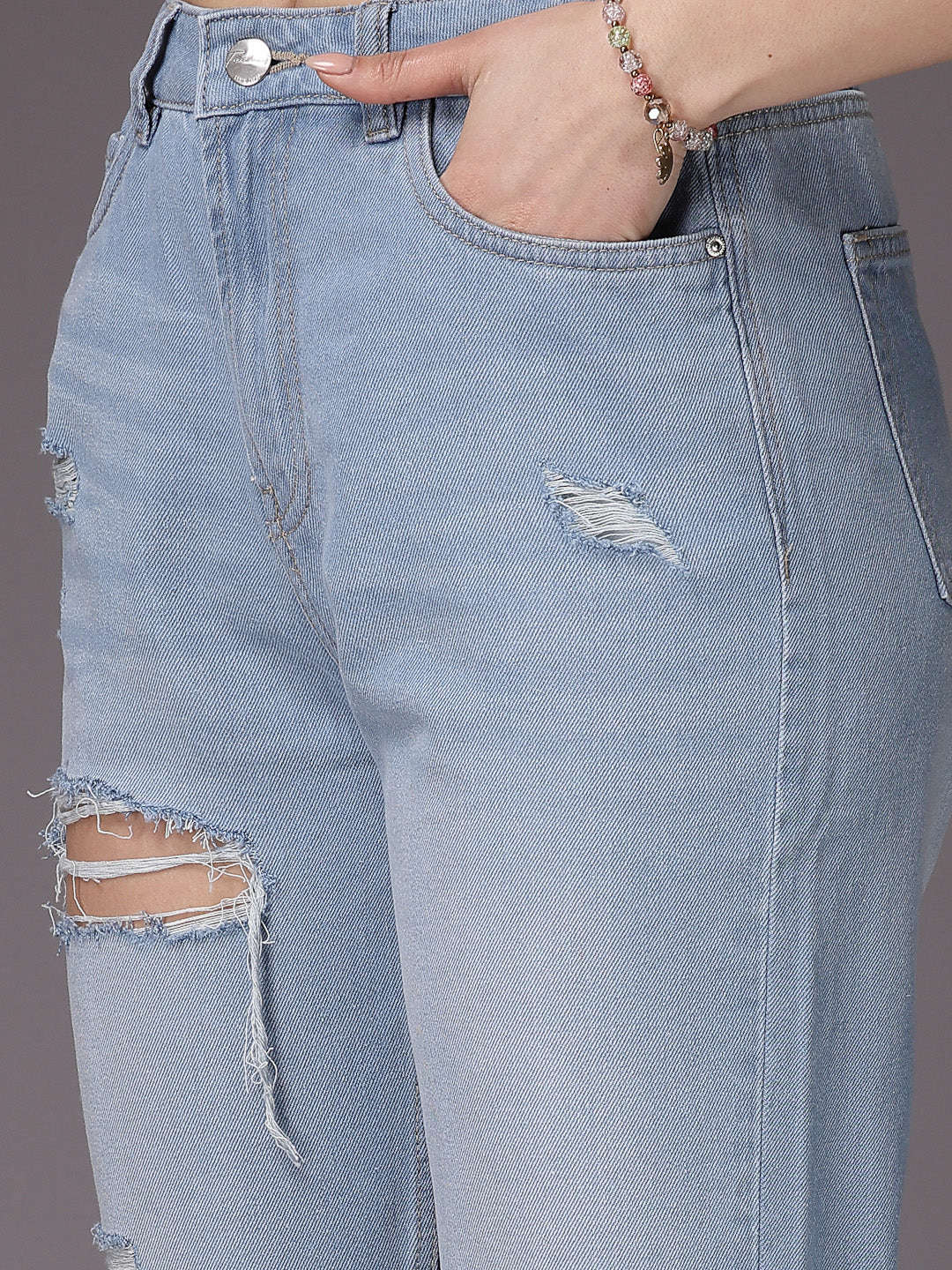 Shop Women Straight Fit Jeans Online.