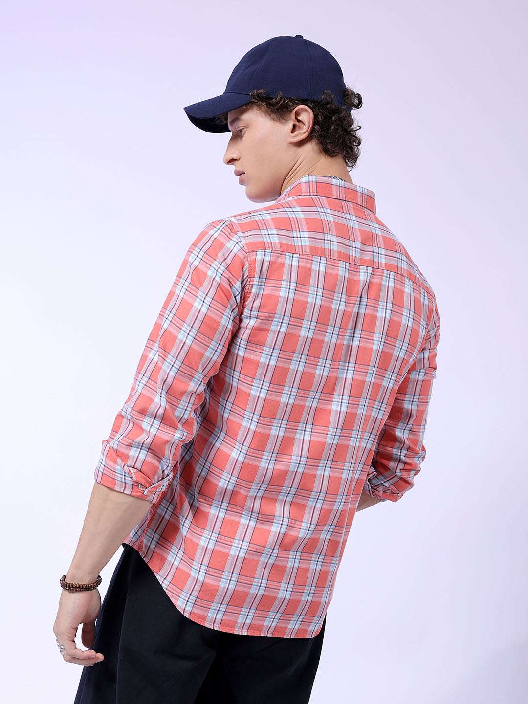 Shop Men Checked Shirt Online.