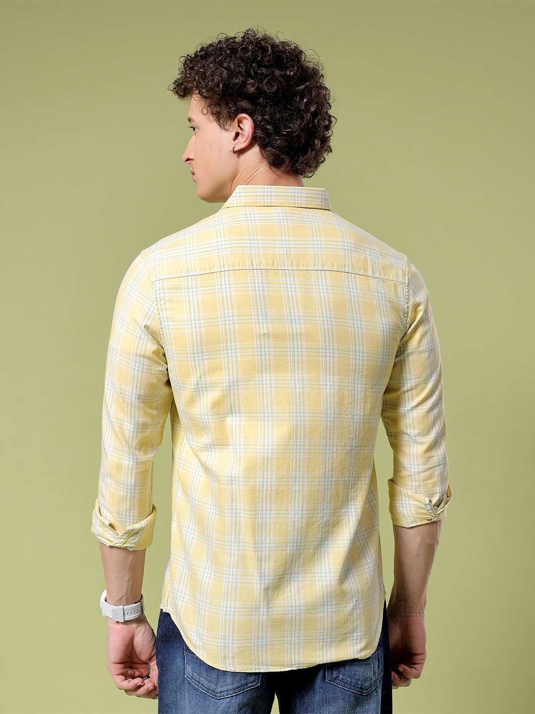 Shop Men Checked Shirt Online.