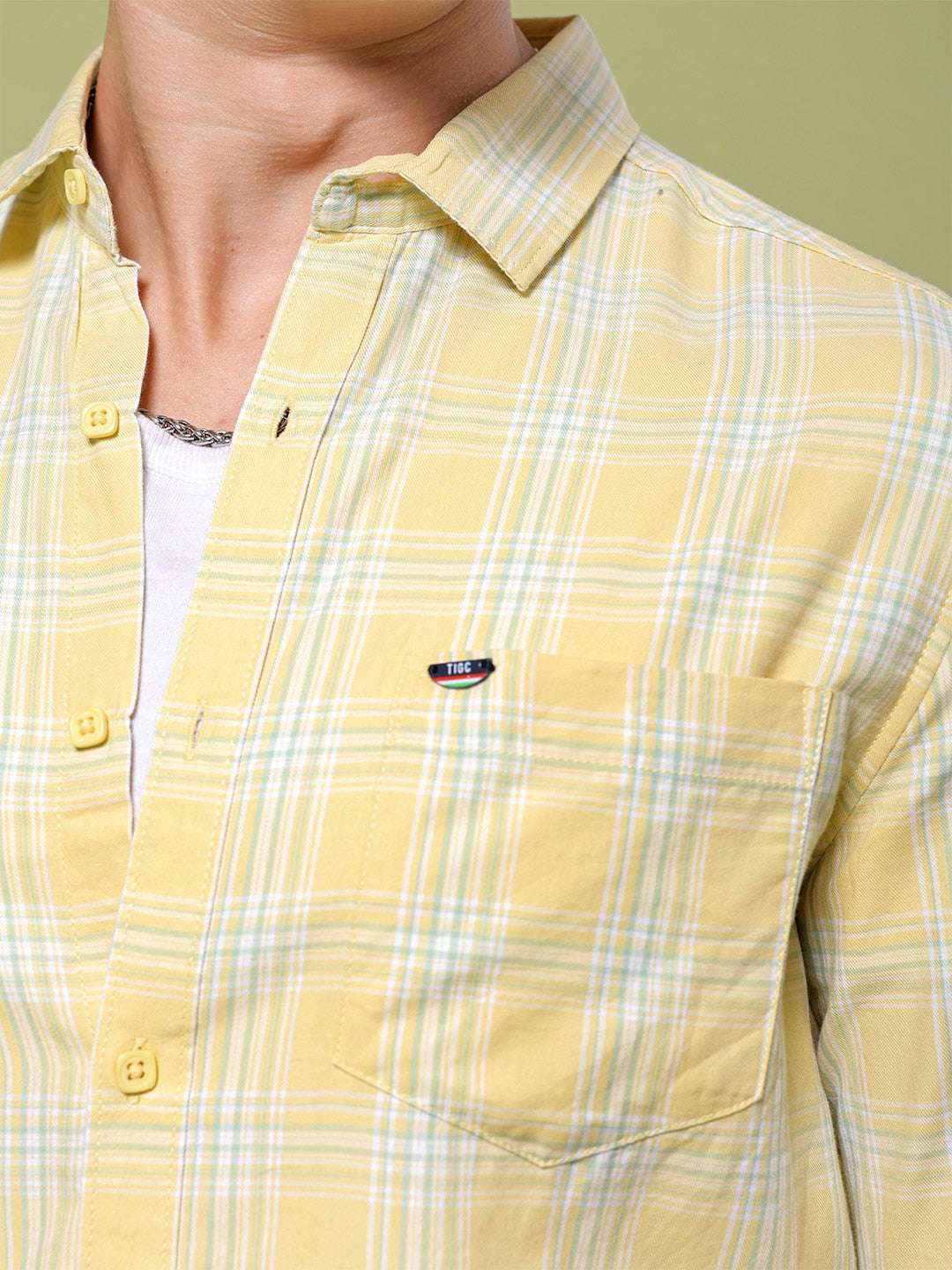 Shop Men Checked Shirt Online.