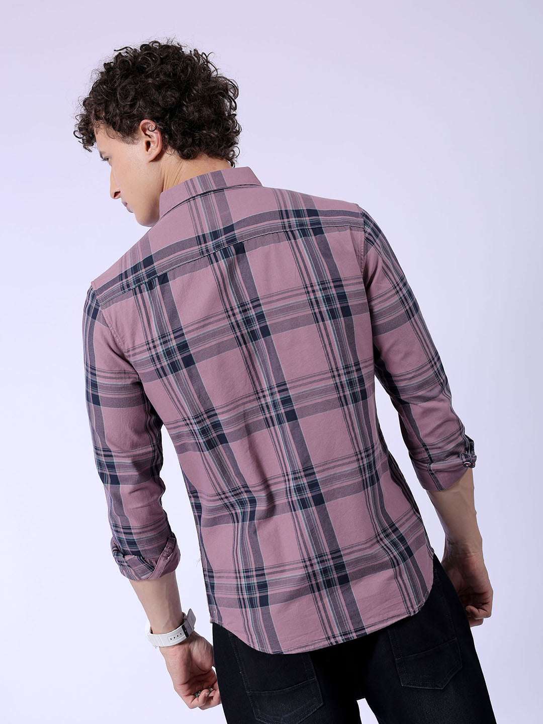 Shop Men Checked Shirt Online.