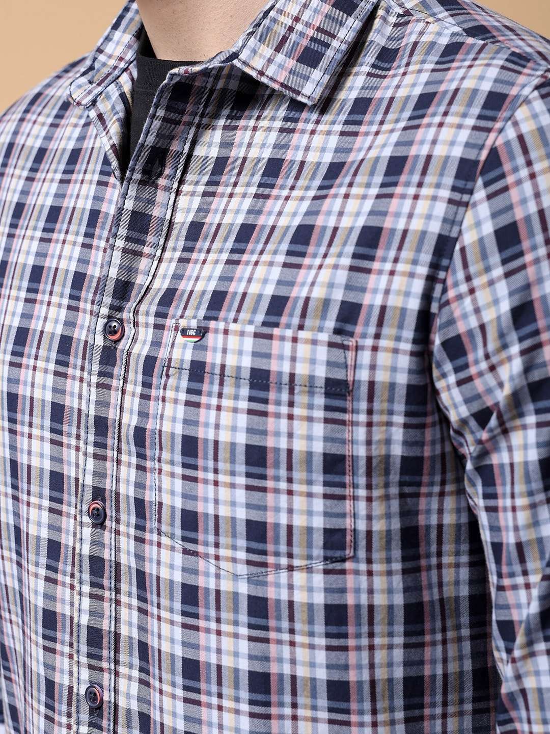 Shop Men Checked Shirt Online.