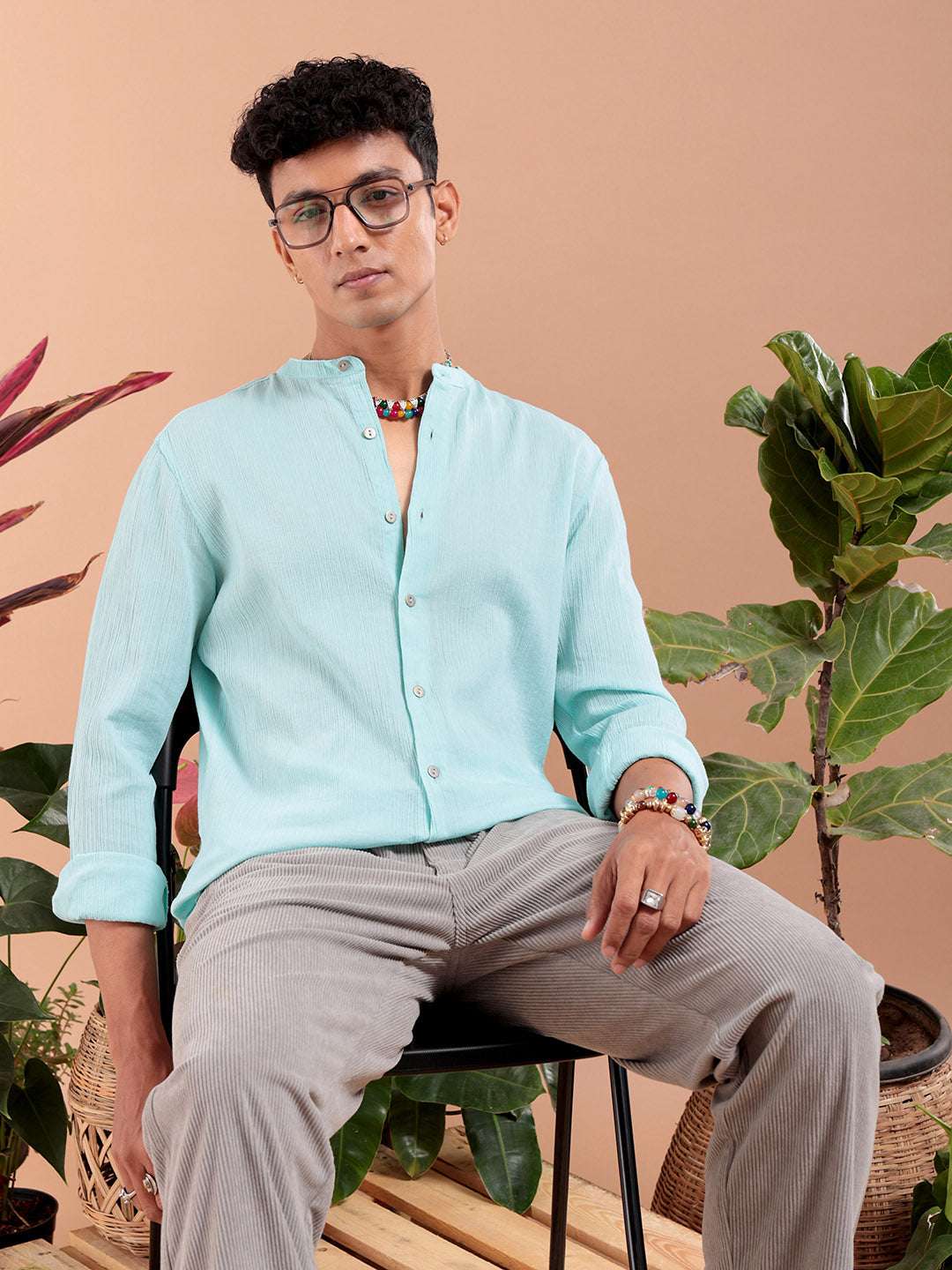 Shop Men Solid Shirt Online.