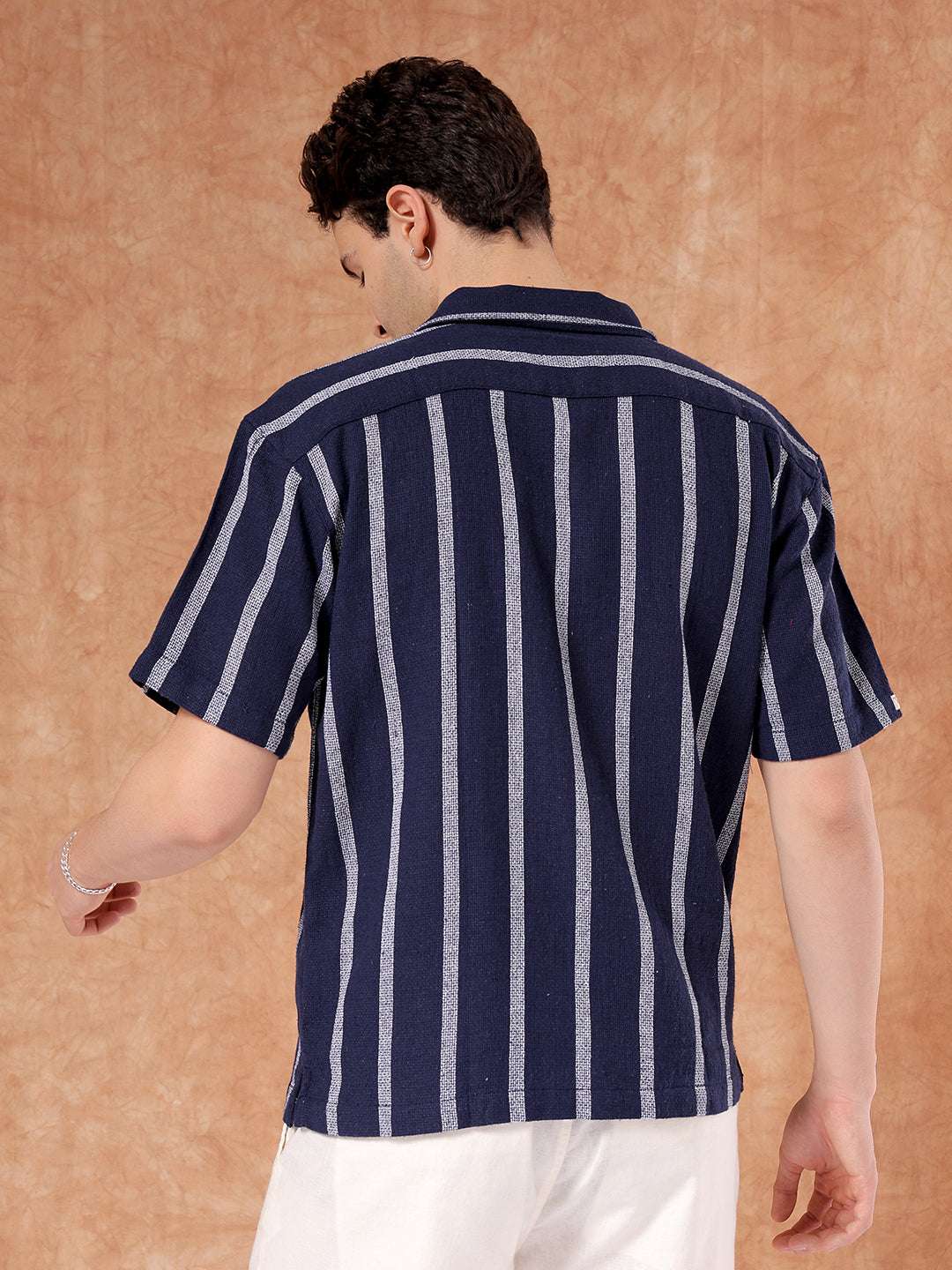 Shop Men Striped Shirt Online.