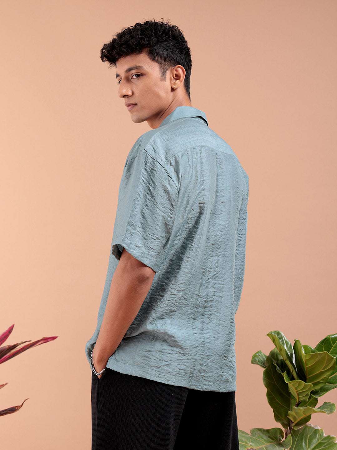 Shop Men Textured Shirt Online.