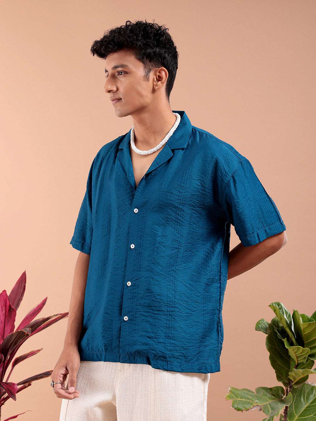 Shop Men Textured Shirt Online.