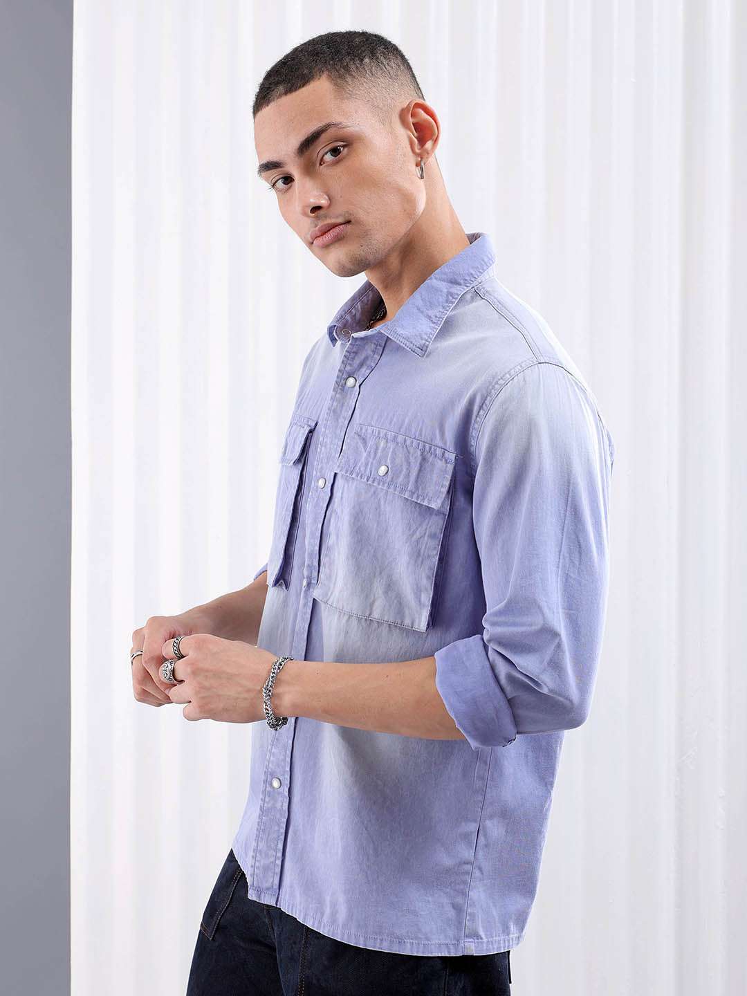 Shop Men Solid Shirt Online.