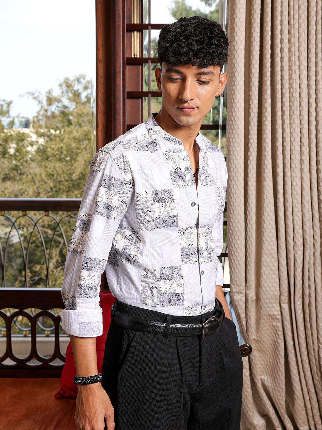 Shop Men Printed Shirt Online.