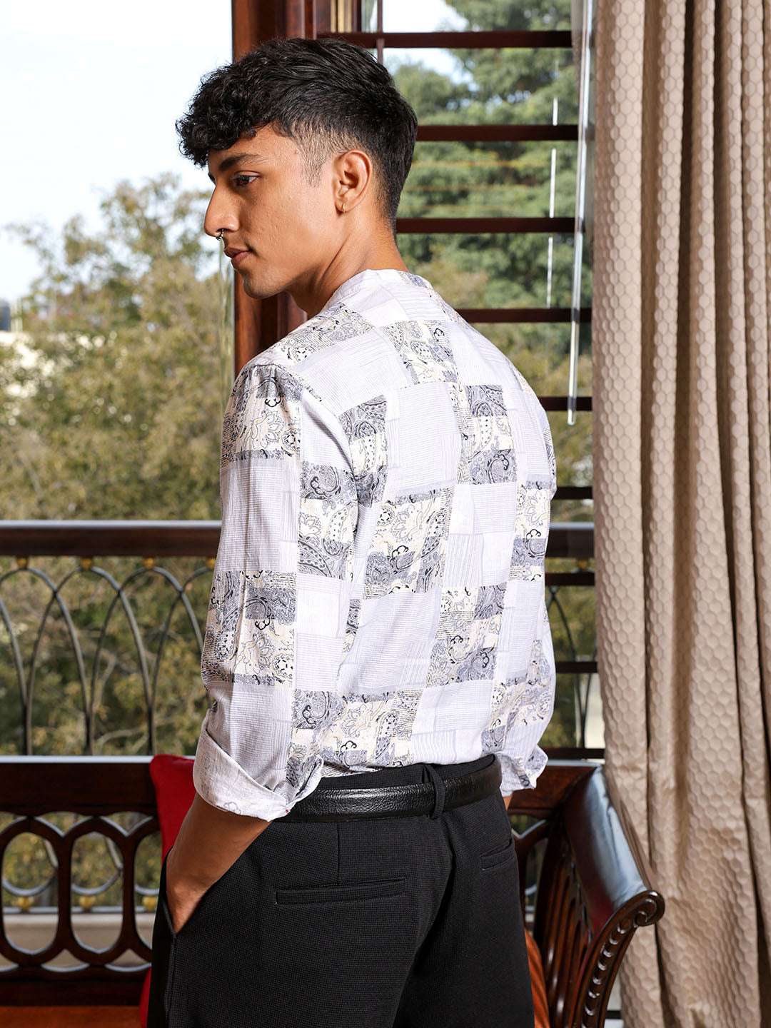 Shop Men Printed Shirt Online.