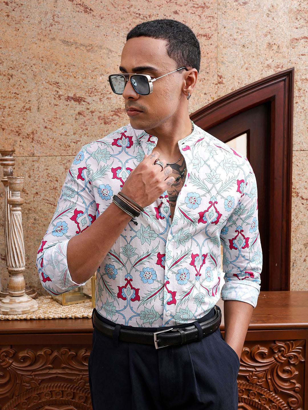 Shop Men Printed Shirt Online.