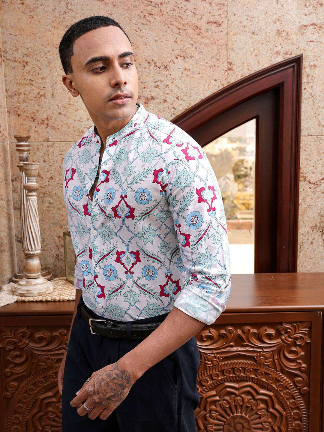 Shop Men Printed Shirt Online.